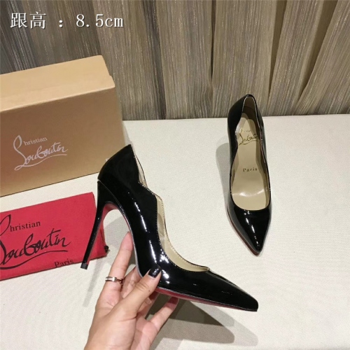 Replica Christian Louboutin CL High-heeled Shoes For Women #436663 $82.50 USD for Wholesale