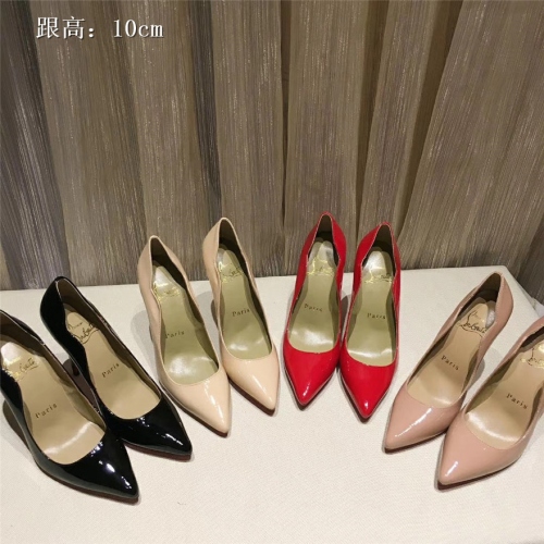 Replica Christian Louboutin CL High-heeled Shoes For Women #436666 $82.50 USD for Wholesale