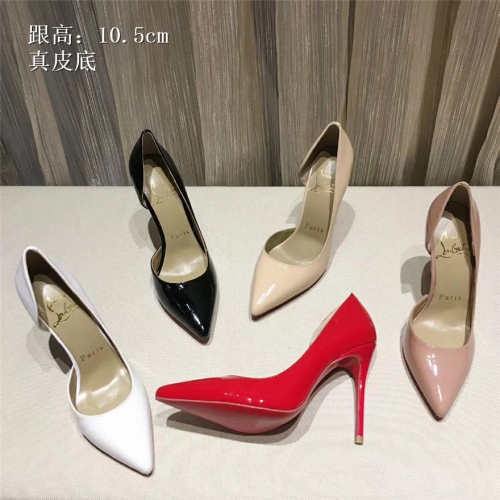 Replica Christian Louboutin CL High-heeled Shoes For Women #436703 $82.50 USD for Wholesale