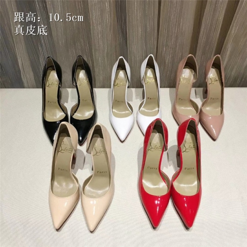 Replica Christian Louboutin CL High-heeled Shoes For Women #436703 $82.50 USD for Wholesale