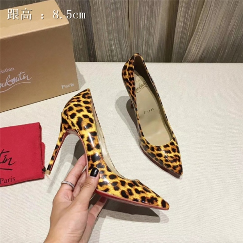 Replica Christian Louboutin CL High-heeled Shoes For Women #436720 $87.00 USD for Wholesale