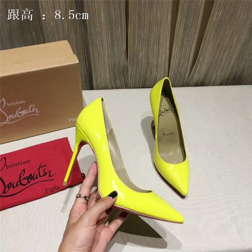 Christian Louboutin CL High-heeled Shoes For Women #436763 $87.00 USD, Wholesale Replica Christian Louboutin High-heeled shoes