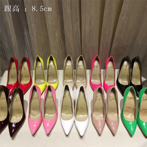 Replica Christian Louboutin CL High-heeled Shoes For Women #436767 $87.00 USD for Wholesale