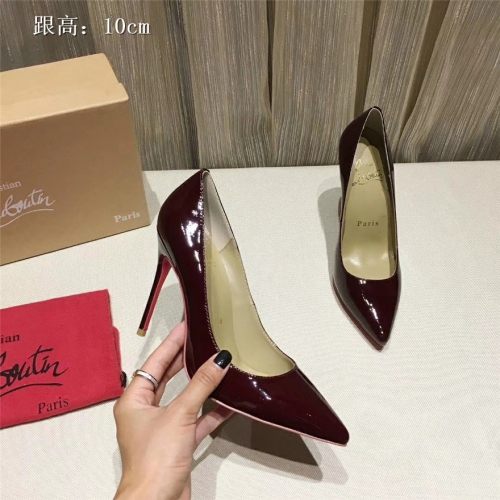 Replica Christian Louboutin CL High-heeled Shoes For Women #436774 $87.00 USD for Wholesale