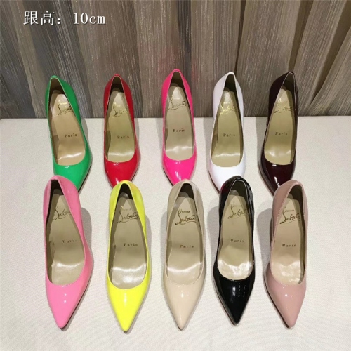 Replica Christian Louboutin CL High-heeled Shoes For Women #436774 $87.00 USD for Wholesale