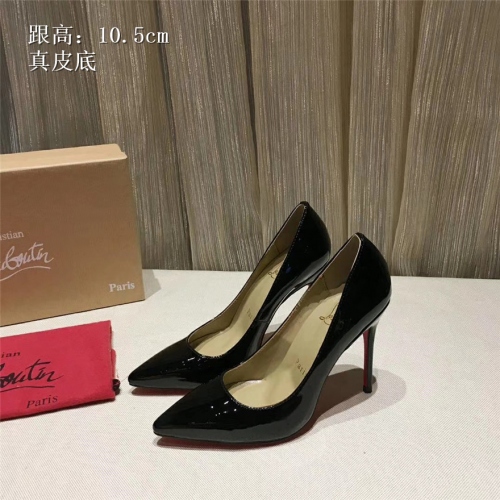 Christian Louboutin CL High-heeled Shoes For Women #436798 $87.00 USD, Wholesale Replica Christian Louboutin High-heeled shoes