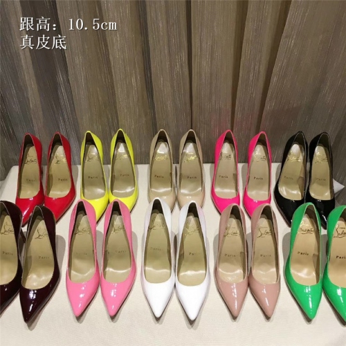 Replica Christian Louboutin CL High-heeled Shoes For Women #436798 $87.00 USD for Wholesale