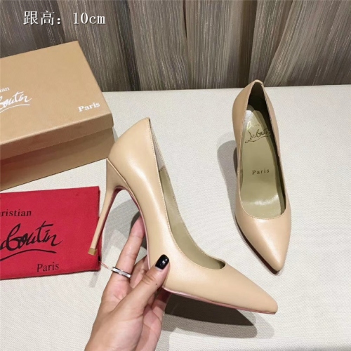 Christian Louboutin CL High-heeled Shoes For Women #436805 $87.00 USD, Wholesale Replica Christian Louboutin High-heeled shoes