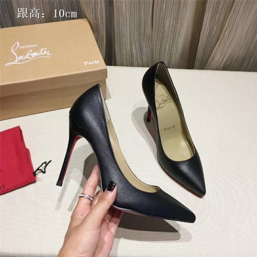 Christian Louboutin CL High-heeled Shoes For Women #436808 $87.00 USD, Wholesale Replica Christian Louboutin High-heeled shoes