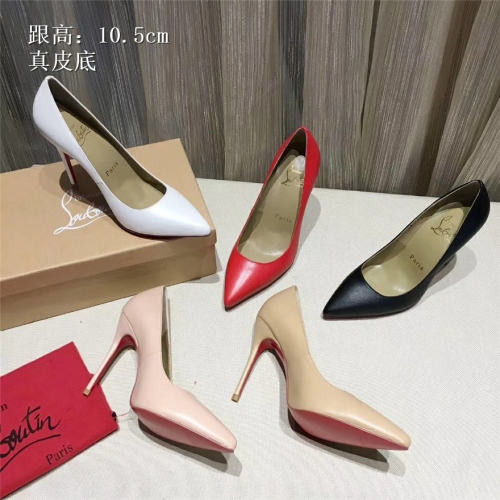 Replica Christian Louboutin CL High-heeled Shoes For Women #436810 $87.00 USD for Wholesale