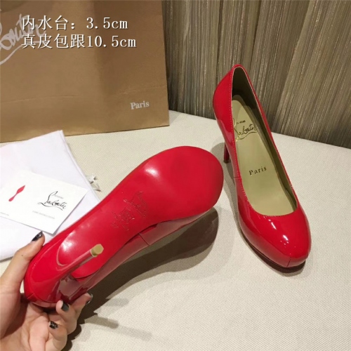 Replica Christian Louboutin CL High-heeled Shoes For Women #436814 $84.00 USD for Wholesale