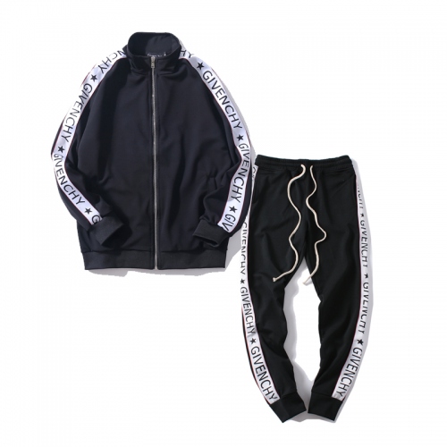 Givenchy Tracksuits Long Sleeved For Men #439161 $88.00 USD, Wholesale Replica Givenchy Tracksuits