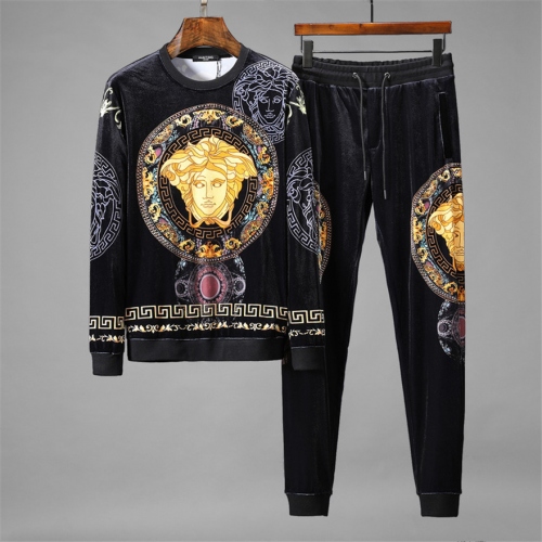 Versace Tracksuits Long Sleeved For Men #440382 $97.00 USD, Wholesale Replica Versace Tracksuits