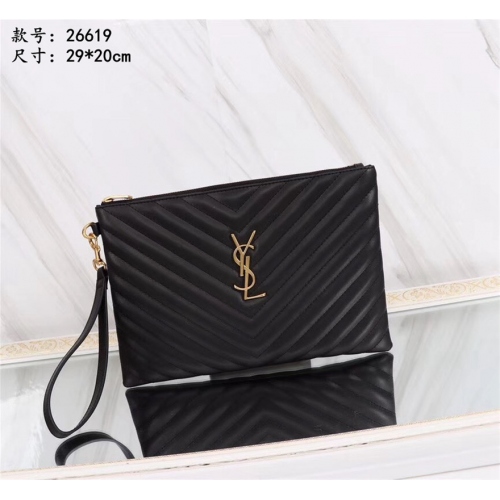 Yves Saint Laurent AAA Quality Wallets #444543 $86.50 USD, Wholesale Replica Yves Saint Laurent AAA Wallets