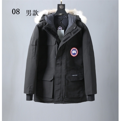 Canada Goose Down Coats Long Sleeved For Men #445361 $276.00 USD, Wholesale Replica Canada Goose Down Feather Coat