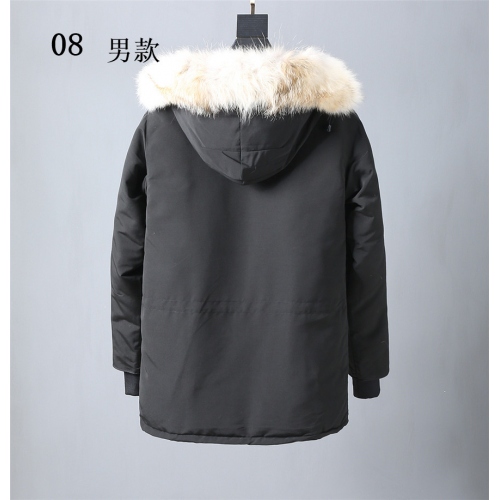 Replica Canada Goose Down Coats Long Sleeved For Men #445361 $276.00 USD for Wholesale