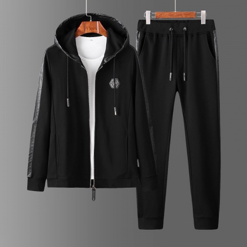 Philipp Plein Tracksuits Long Sleeved For Men #446635 $90.50 USD, Wholesale Replica Philipp Plein PP Tracksuits