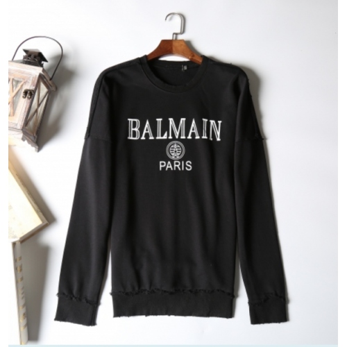 Balmain Hoodies Long Sleeved For Men #447131 $38.00 USD, Wholesale Replica Clearance