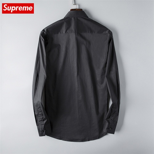 Replica Supreme Shirts Long Sleeved For Men #458955 $38.60 USD for Wholesale