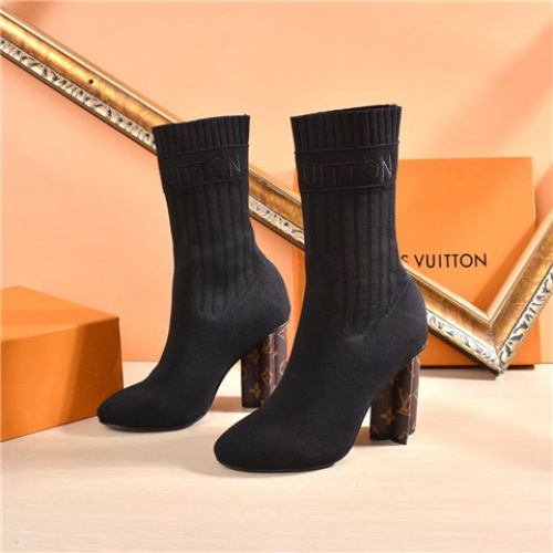 Louis Vuitton LV Boots For Women #463729 $82.50 USD, Wholesale Replica Louis Vuitton Boots