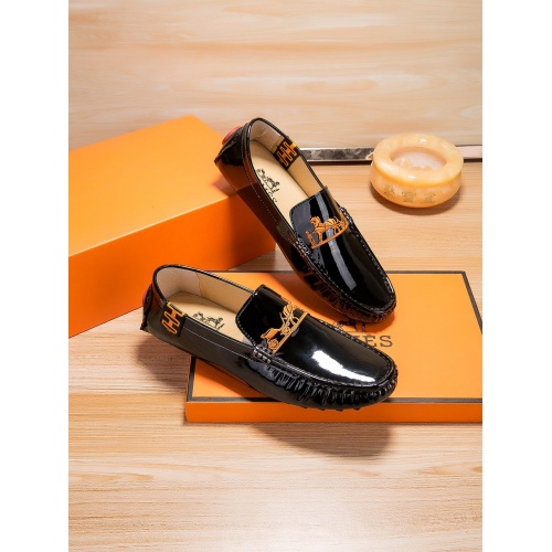 Hermes Leather Shoes For Men #468397 $75.00 USD, Wholesale Replica Hermes Leather Shoes