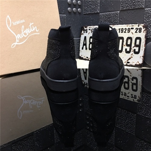 Replica Christian Louboutin CL High Tops Shoes For Men #477782 $85.00 USD for Wholesale