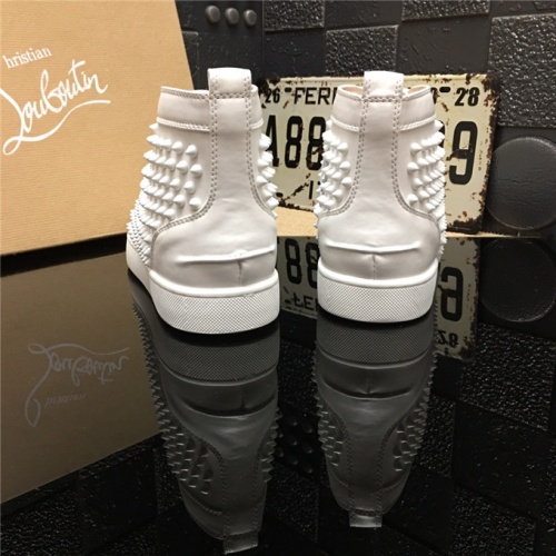 Replica Christian Louboutin CL High Tops Shoes For Women #477827 $85.00 USD for Wholesale