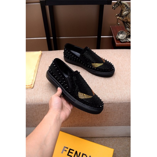 Fendi Casual Shoes For Men #478300 $82.00 USD, Wholesale Replica Fendi Casual Shoes