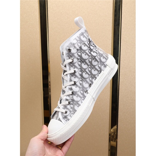 Replica Christian Dior CD High Tops Shoes For Men #478401 $80.00 USD for Wholesale