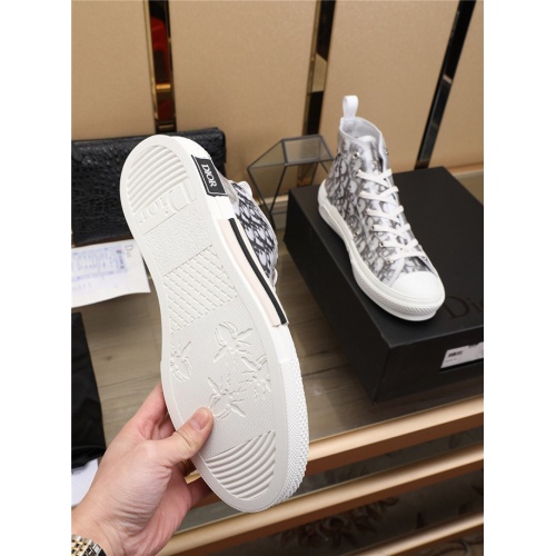 Replica Christian Dior CD High Tops Shoes For Men #478401 $80.00 USD for Wholesale