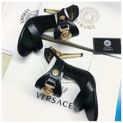 Replica Versace Fashion Slippers For Women #480906 $78.00 USD for Wholesale