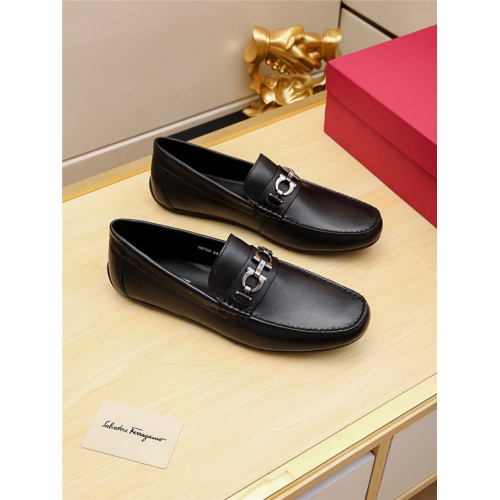 Salvatore Ferragamo SF Leather Shoes For Men #481336 $72.00 USD, Wholesale Replica Salvatore Ferragamo Leather Shoes