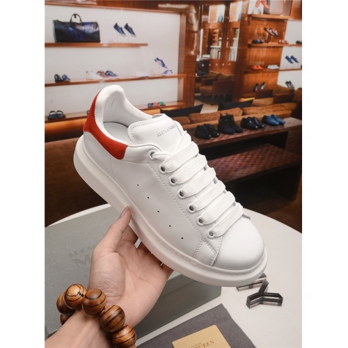 Alexander McQueen Leather Shoes For Women #485004 $80.00 USD, Wholesale Replica Alexander McQueen Casual Shoes