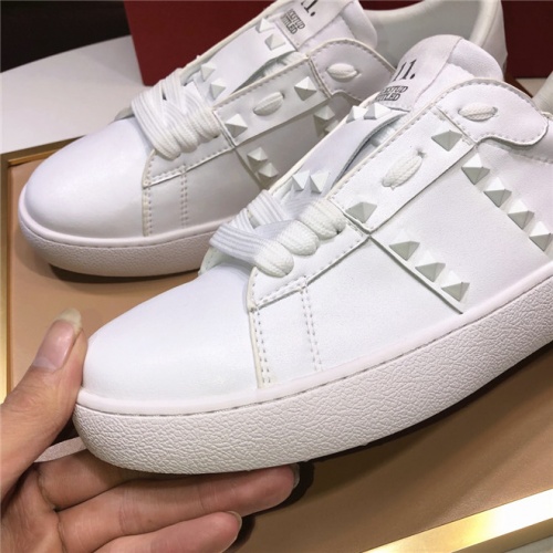 Replica Valentino Casual Shoes For Women #486463 $80.00 USD for Wholesale