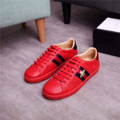 Gucci Casual Shoes For Men #487109 $75.00 USD, Wholesale Replica Gucci Casual Shoes