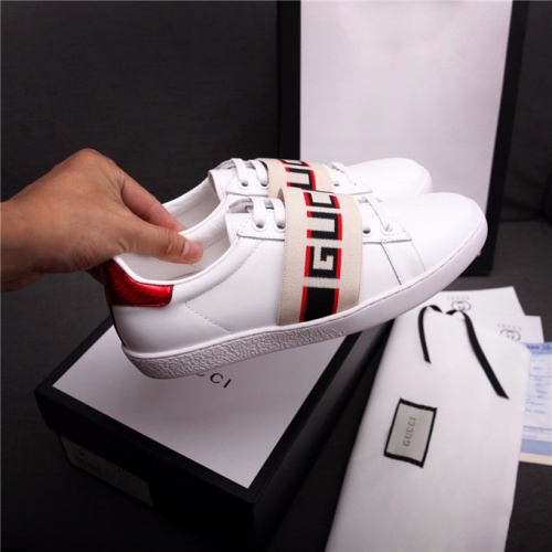 Replica Gucci Casual Shoes For Men #487113 $75.00 USD for Wholesale