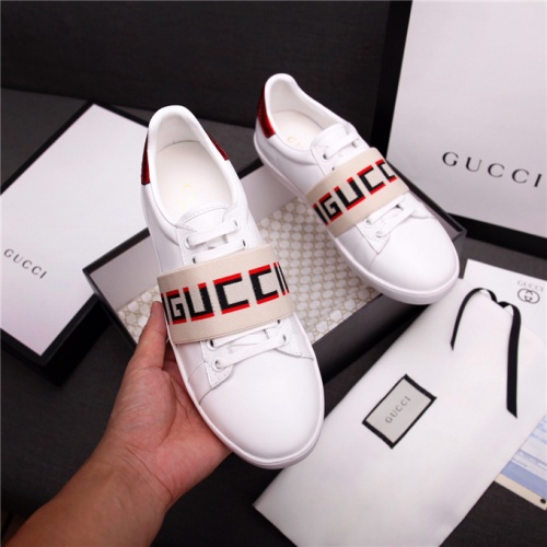 Replica Gucci Casual Shoes For Men #487113 $75.00 USD for Wholesale