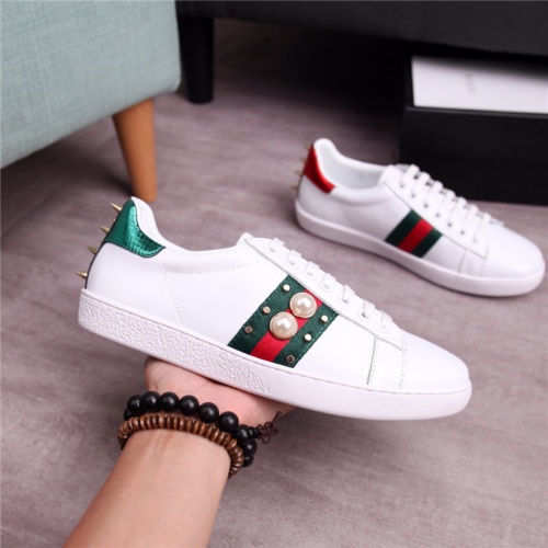 Gucci Casual Shoes For Women #487204 $72.00 USD, Wholesale Replica Gucci Casual Shoes