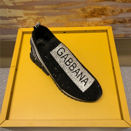 Replica Dolce&Gabbana D&G Shoes For Men #489158 $80.00 USD for Wholesale