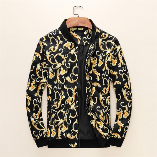 Versace Jackets Long Sleeved For Men #497459 $52.00 USD, Wholesale Replica Versace Jackets