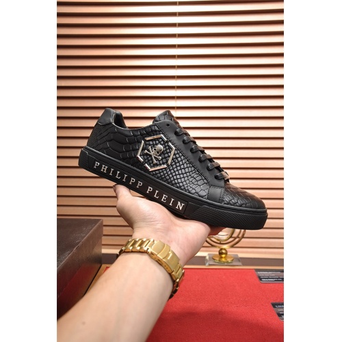 Replica Philipp Plein PP Casual Shoes For Men #497676 $80.00 USD for Wholesale