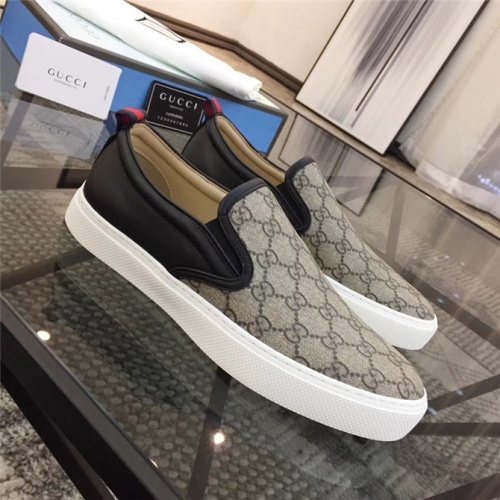 Replica Gucci Casual Shoes For Men #498229 $70.00 USD for Wholesale