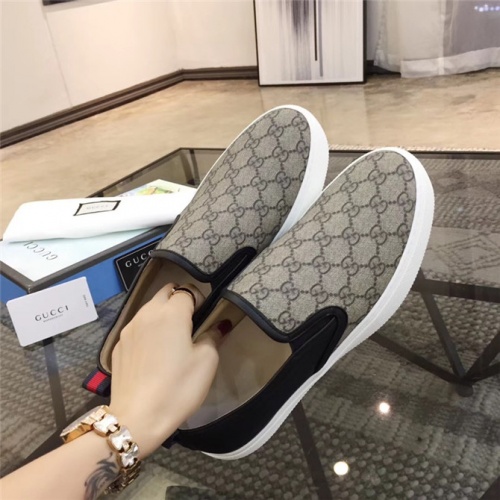 Replica Gucci Casual Shoes For Men #498229 $70.00 USD for Wholesale