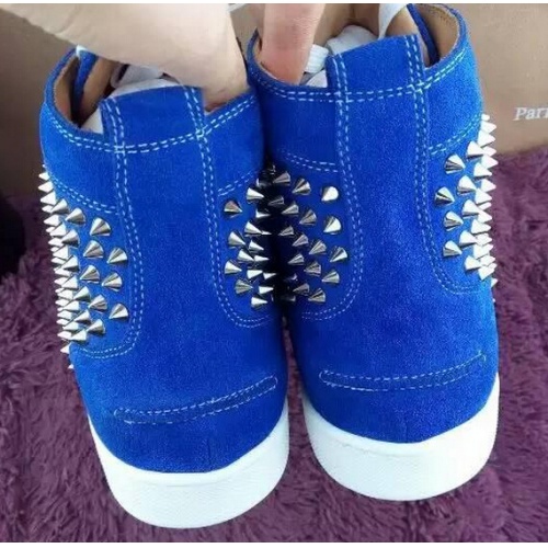 Replica Christian Louboutin CL High Tops Shoes For Women #503006 $96.00 USD for Wholesale