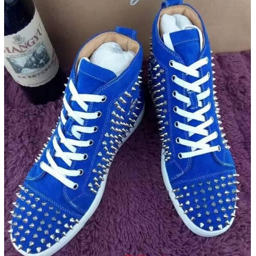 Replica Christian Louboutin CL High Tops Shoes For Women #503006 $96.00 USD for Wholesale