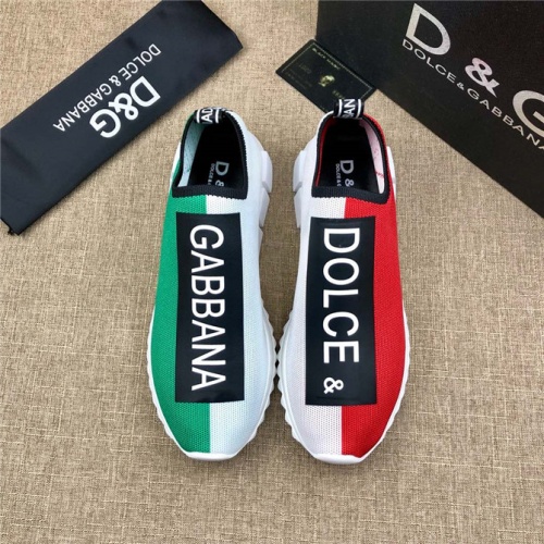 Dolce &amp; Gabbana D&amp;G Casual Shoes For Men #505306 $76.00 USD, Wholesale Replica Dolce &amp; Gabbana D&amp;G Casual Shoes