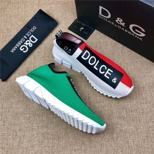 Replica Dolce & Gabbana D&G Casual Shoes For Men #505306 $76.00 USD for Wholesale