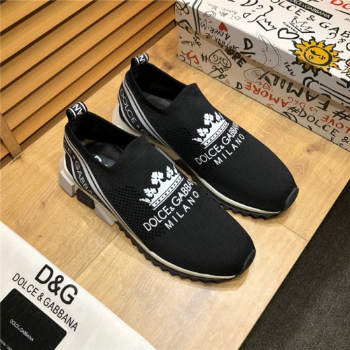 Dolce &amp; Gabbana D&amp;G Casual Shoes For Men #505347 $76.00 USD, Wholesale Replica Dolce &amp; Gabbana D&amp;G Casual Shoes