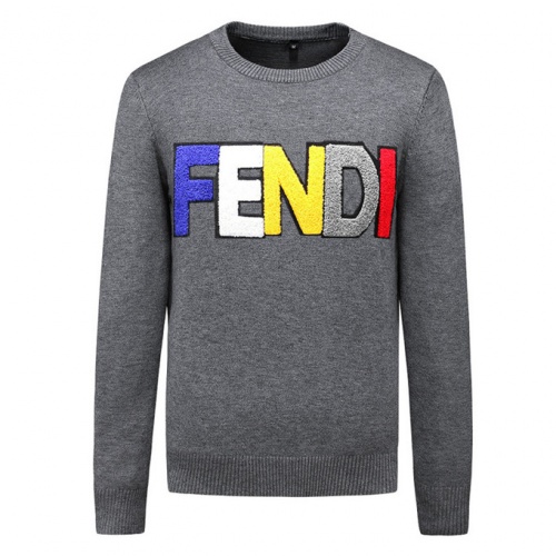 Fendi Sweaters Long Sleeved For Men #509152 $43.00 USD, Wholesale Replica Fendi Sweaters