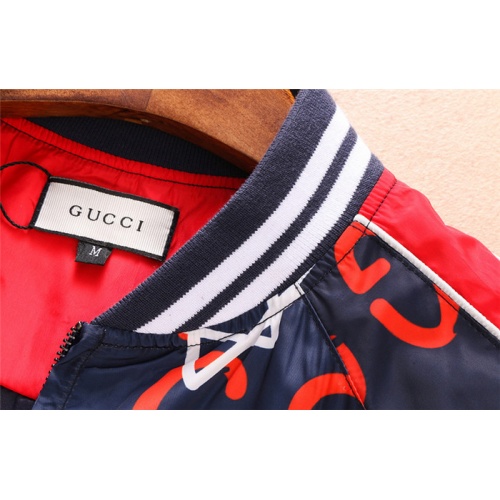 Replica Gucci Jackets Long Sleeved For Men #509176 $52.00 USD for Wholesale